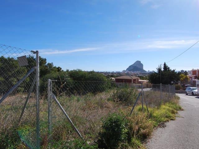 Terreno en venta en La Soliva, Calpe