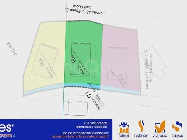 Terreno en venta en La Piñera, Siero