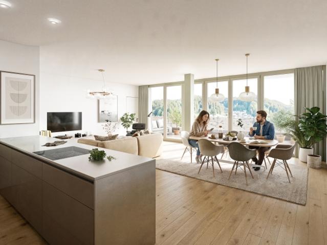 Terrassenwohnung kaufen in Gränichen, Bezirk Aarau