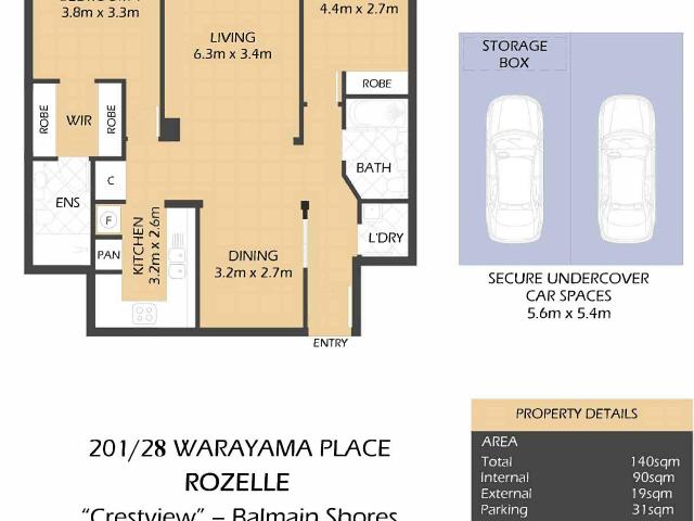 Apartment for sale in Rozelle, New South Wales