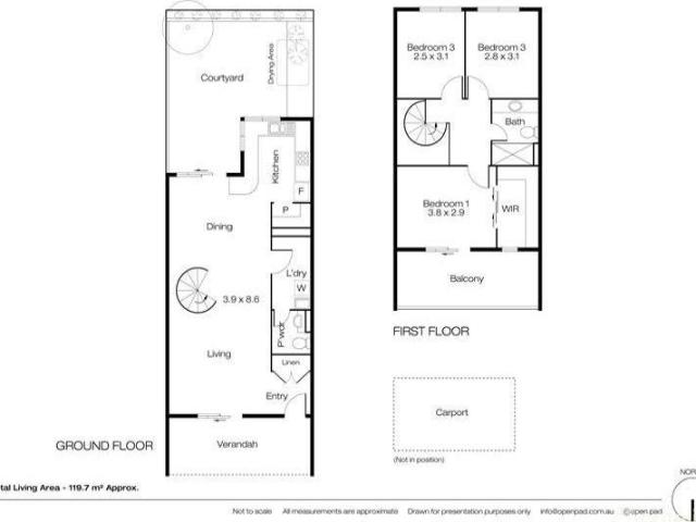 Townhouse for sale in Subiaco Po, Western Australia