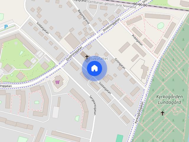 Lägenhet hyra i Sveafältet, Boden