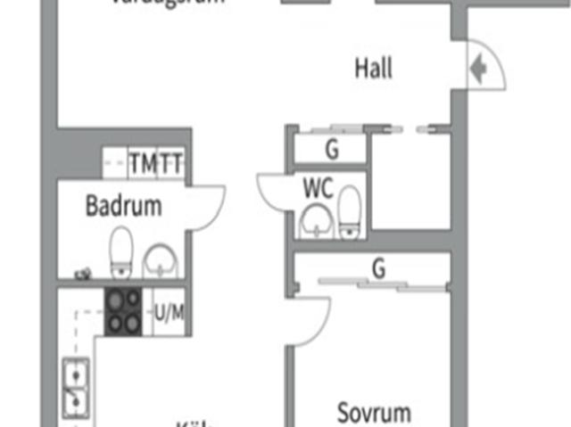 Bostadsrätt till salu i Uppsala