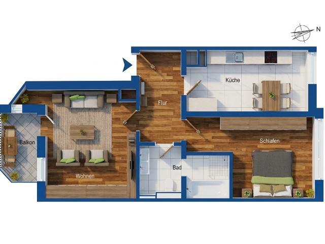 Wohnung kaufen in Stötteritz, Leipzig