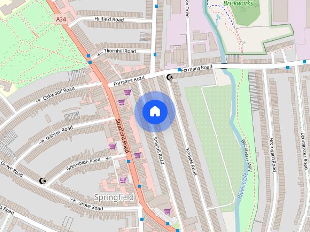 House for rent in Greet, Birmingham