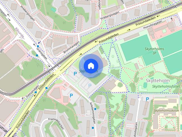 Lägenhet hyra i Solna, Stockholm
