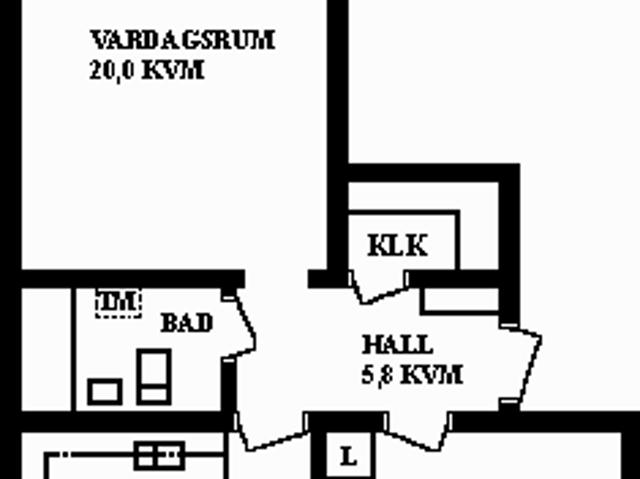 Lägenhet hyra i Lövöbacken, Holmsund