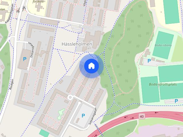 Lägenhet hyra i Hässleholmen, Borås