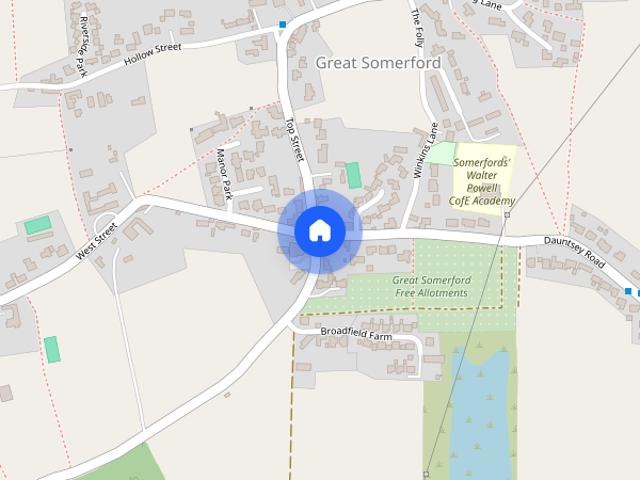 House for rent in Great Somerford Free Allotments, Great Somerford