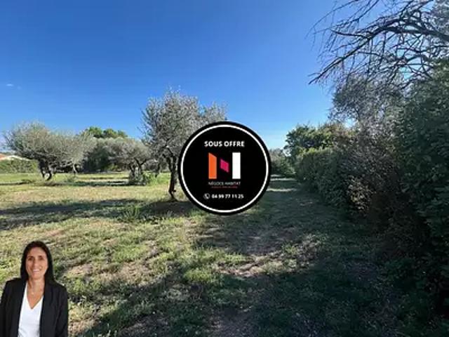Terrain vente à Nîmes, Sommières
