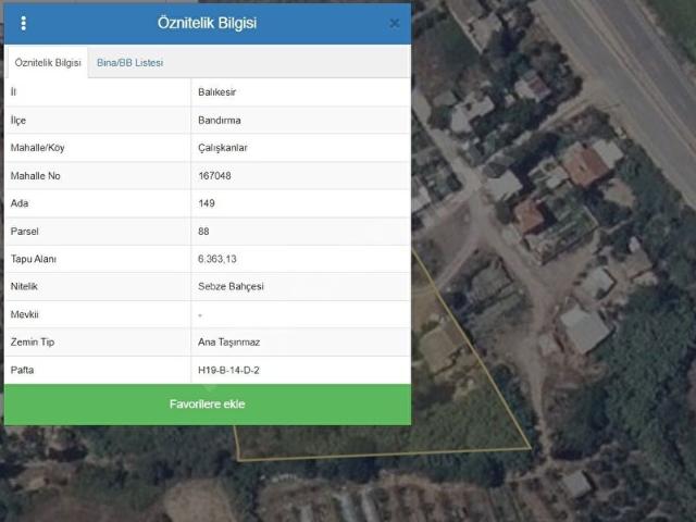 Bandirma, Balikesir içerisinde satılık mülk