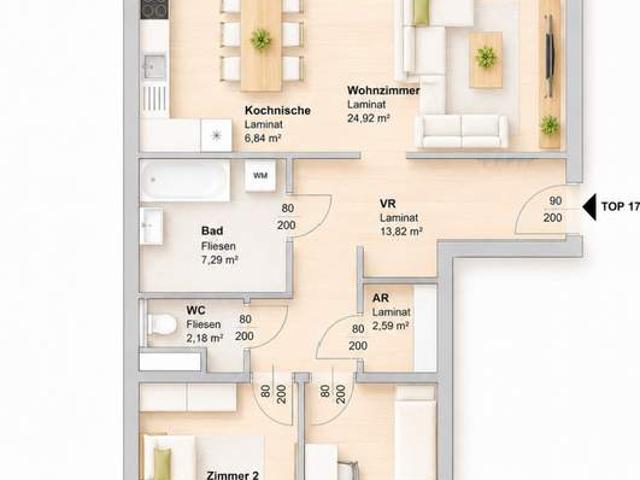 Wohnung mieten in Andritz, Gersdorf-Feistritz