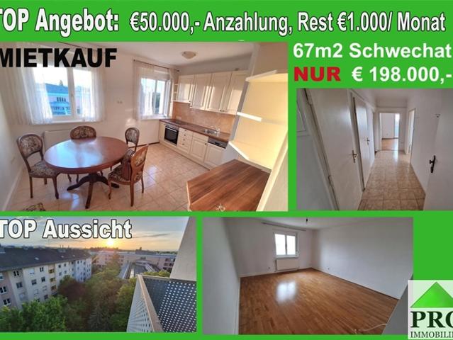 Etagenwohnung mieten in Schwechat