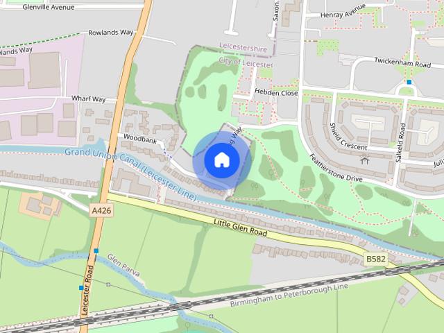 House for rent in Glen Parva, Blaby