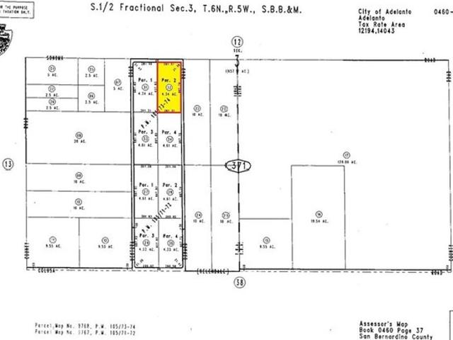 Land for sale in Adelanto, California