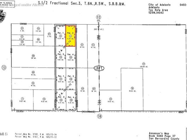Land for sale in Adelanto, San Bernardino County
