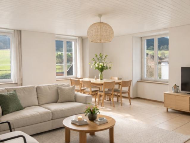 Apartment mieten in Sonvilier, Région administrative du Jura bernois