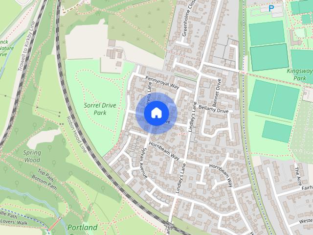 House for rent in Nuncargate, East Midlands
