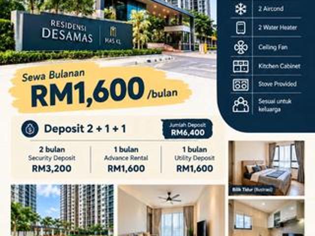 Apartment for rent in Country Heights Damansara, Kuala Lumpur