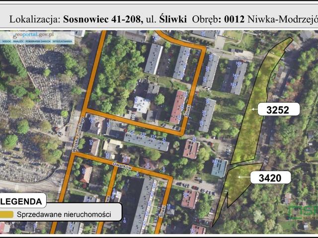 Grunt na sprzedaż w Sosnowiec, Śląskie