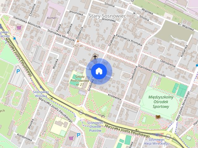 Kawalerka do wynajęcia w Stary Sosnowiec, Sosnowiec