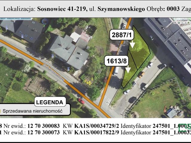 Grunt na sprzedaż w Sosnowiec, Śląskie