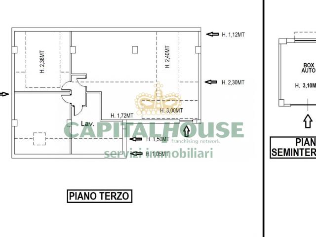 Attico in vendita a Portico Di Caserta, Campania