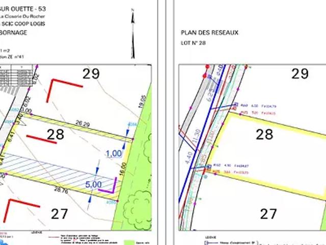 Terrain vente à Laval, Soulgé-sur-ouette