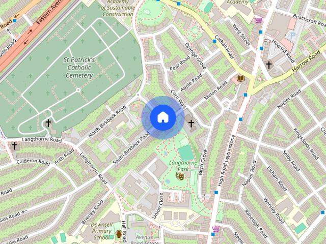 Apartment for rent in Cann Hall, Greater London