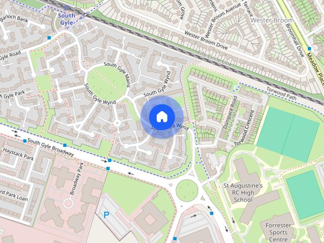 House for rent in Wester Broom, South Gyle