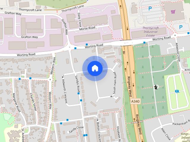 House for rent in South Ham, Priest Down