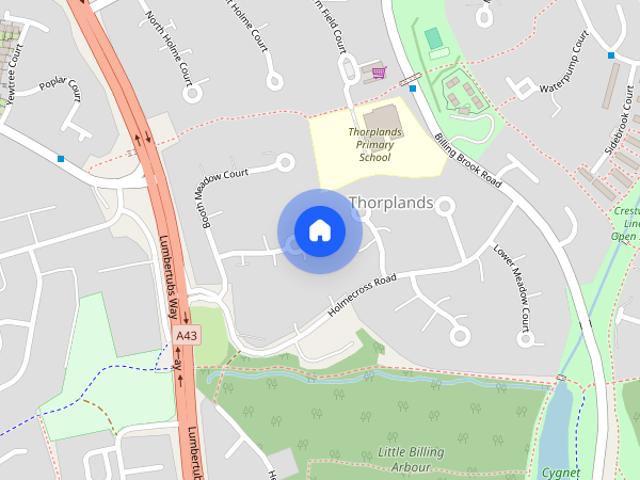 House for rent in Thorplands, Northampton