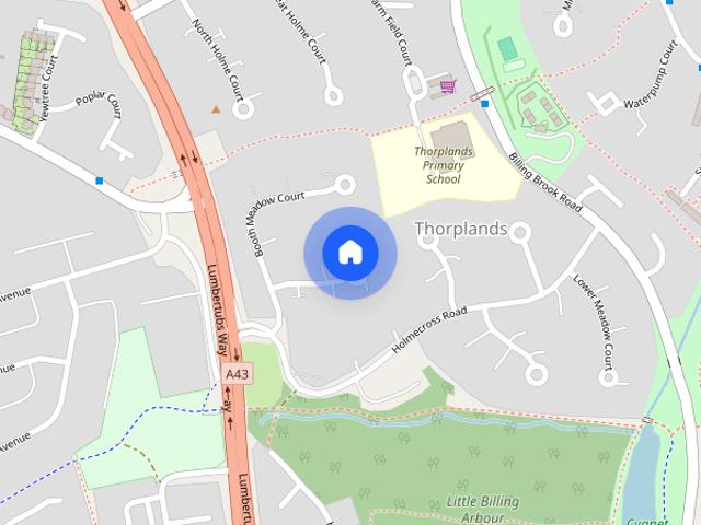 Apartment for rent in Thorplands, Northampton