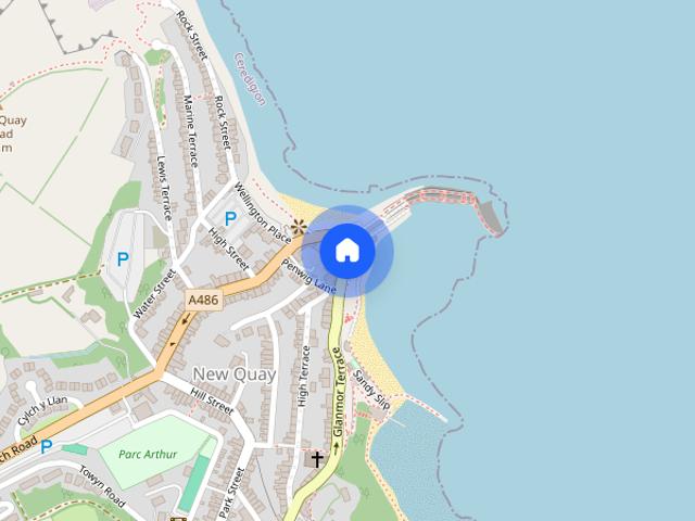 Apartment for rent in New Quay