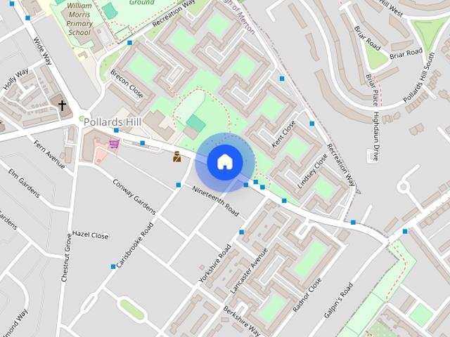 House for rent in London Borough of Merton, Greater London