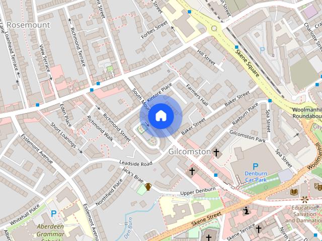 Apartment for rent in Gilcomston, Ballindoch