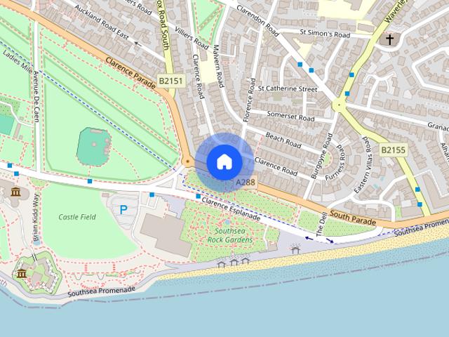 Apartment for rent in Southsea, Portsmouth