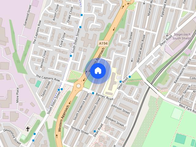 Apartment for rent in Westoe, South Shields