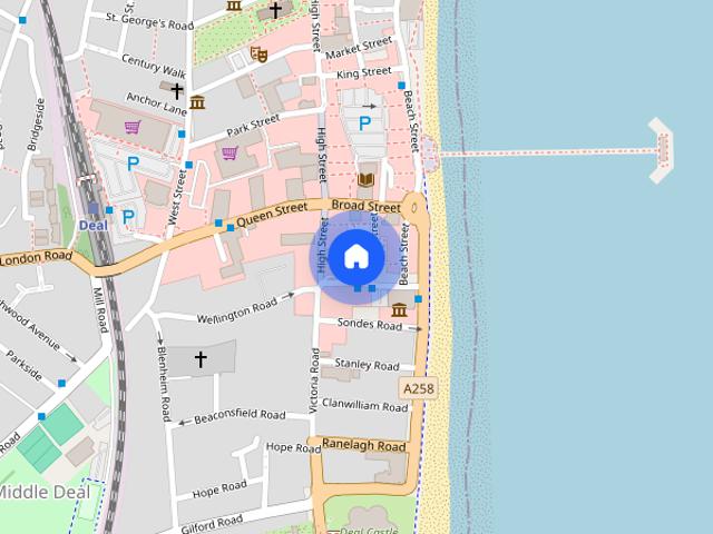 Apartment for rent in Middle Deal, Dover