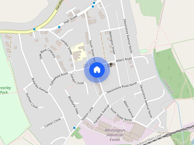 Apartment for rent in Loundsley Green, East Midlands