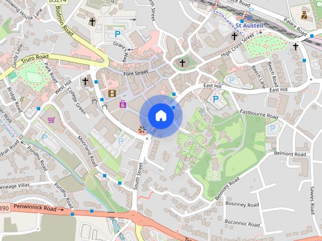 Apartment for rent in St. Austell, Cornwall