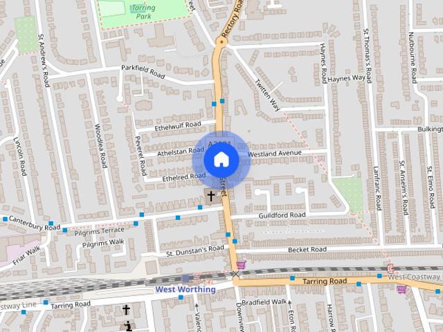 Apartment for rent in West Worthing, Worthing