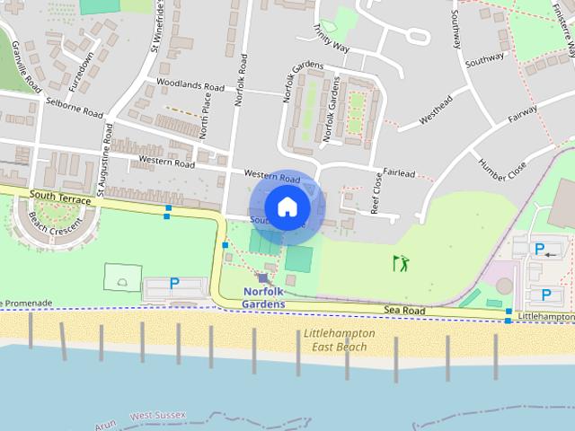 Apartment for rent in Littlehampton, Arun