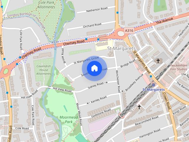 Apartment for rent in St Margarets, Greater London