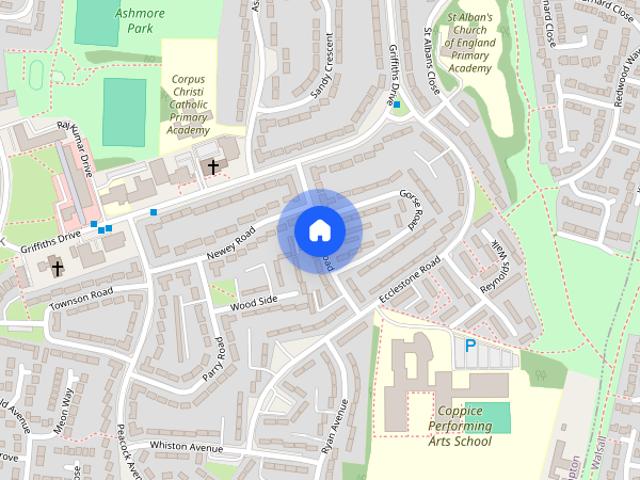 House for rent in Wednesfield, West Midlands