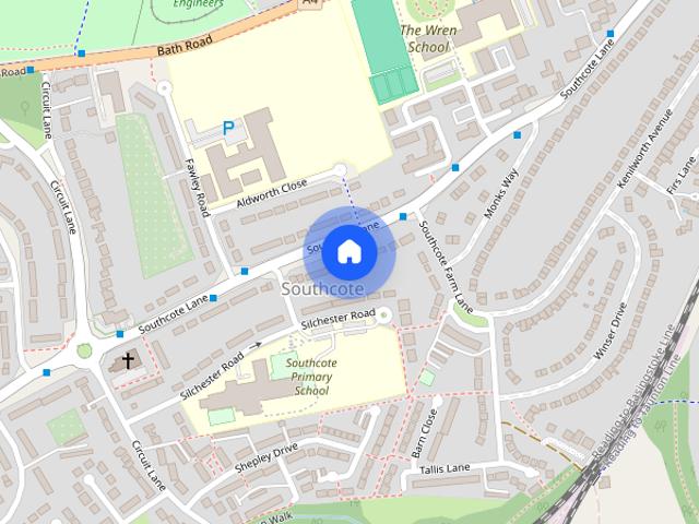 House for rent in Southcote, Reading