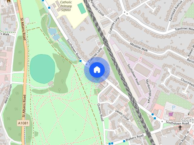 Apartment for rent in Hatching Green, Five Acres