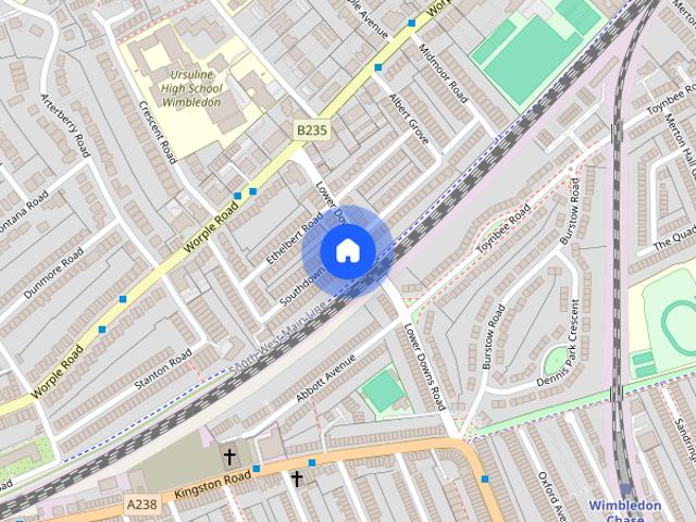 House for rent in London Borough of Merton, Greater London