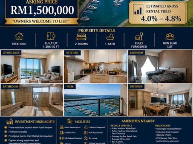 Condominium for sale in Bukit Ledang, Johor
