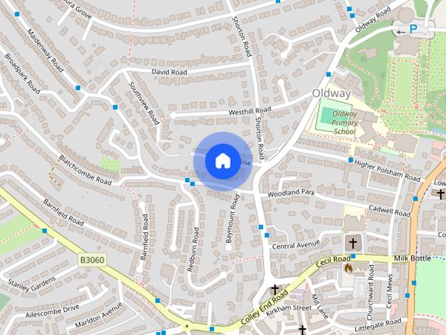 Apartment for rent in Oldway, Paignton